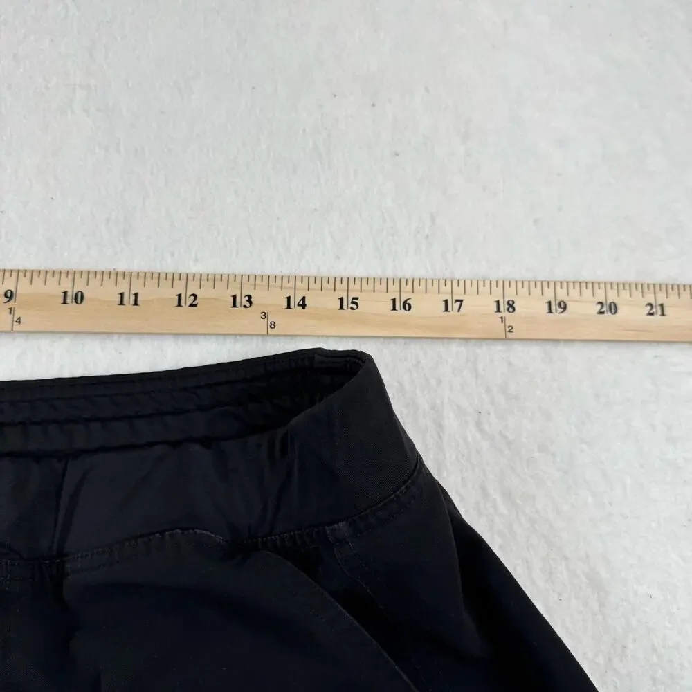 FIGS Pants Mens Size XL Black Technical Collection Cargo Elastic Waist Workwear